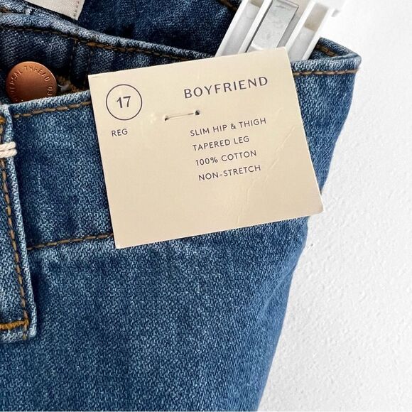 Universal Thread Boyfriend Cargo Jeans High Rise NON-stretch Cotton Tapered NWT - Picture 7 of 7